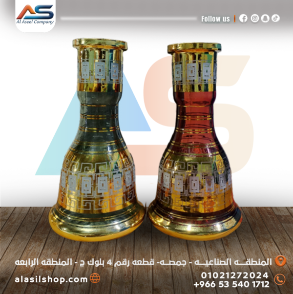 قاعدة زجاج الوان